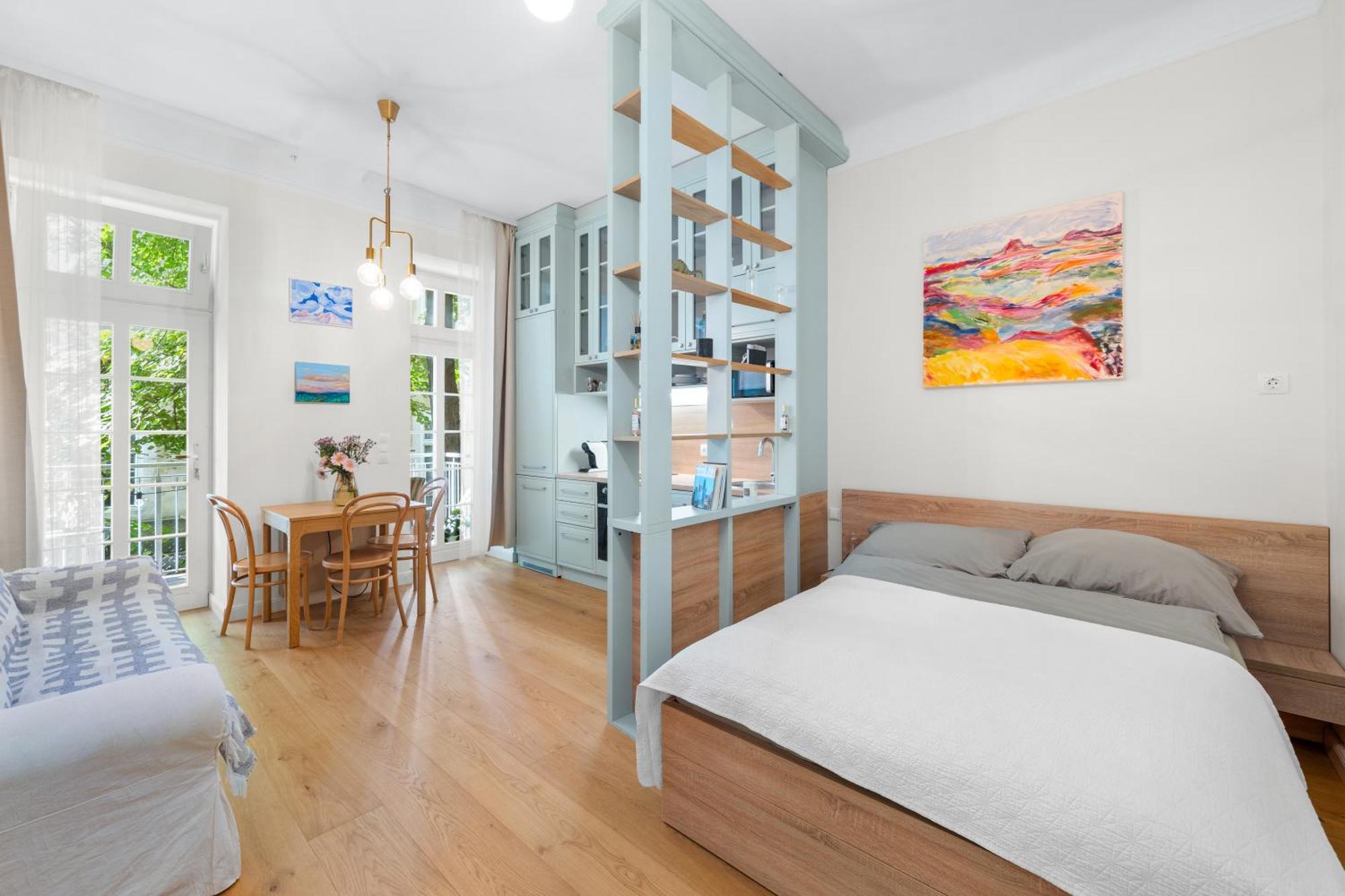 Central Vienna Apartment With Garden View Exterior photo